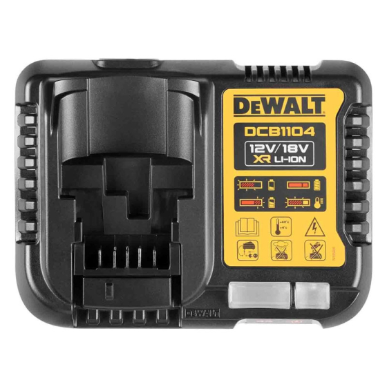 Dewalt DCB1104-QW Chargeur de batteries 4Ah XR 10,8V, 12V, 18V & 54V Dewalt DCB1104-QW Chargeur de batteries 4Ah XR 10,8V, 12V, 18V & 54V