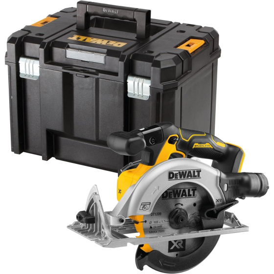 Scie Circulaire Sans Fil DeWalt DCS391NT-XJ - 18V 165mm - 3700 Tr/min - Coffret TSTAK