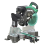 Hikoki C3612DRAWVZ Scie radial à onglet sans fil 36V ø305mm 2x2.5Ah (Machine seule)