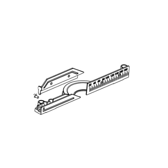 Metabo Butée complète de scie à onglets KS216M, KS18LTX216 (316055980)