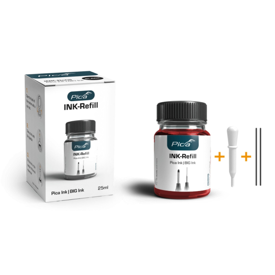 Pica Encre de recharge rouge pour Pica Ink & BIG Ink 55840 Pica Encre de recharge rouge pour Pica Ink & BIG Ink 55840