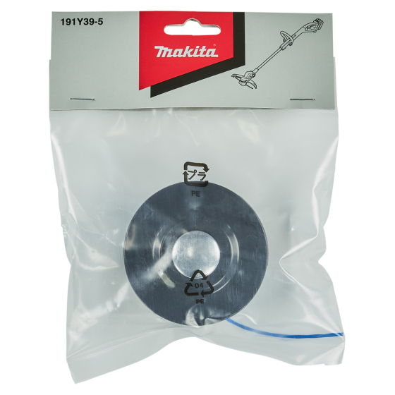 Makita Têtes à fil Tap & Go (Fixation Clips) pour coupe bordure DUR193, DUR181, ATI826, ATI827, BUR181 (191Y39-5) Makita Têtes à fil Tap & Go (Fixation Clips) pour coupe bordure DUR193, DUR181, ATI826, ATI827, BUR181 (191Y39-5)