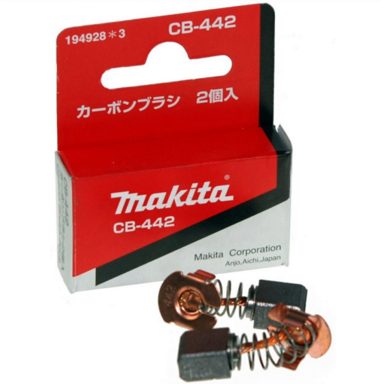 Makita CB442 Paire de charbons (194928-3) Makita CB442 Paire de charbons (194928-3)