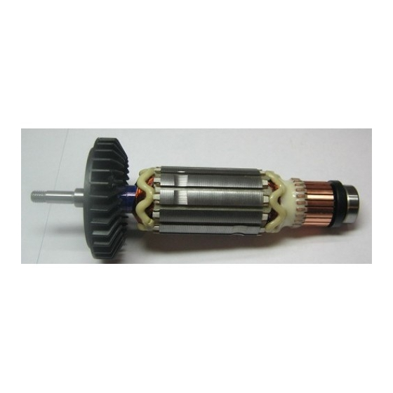 Makita Induit de meuleuse d'angle 9554HN, 9554NB, 9555NB, 9555HN (515619-7) Makita Induit de meuleuse d'angle 9554HN, 9554NB, 9555NB, 9555HN (515619-7)