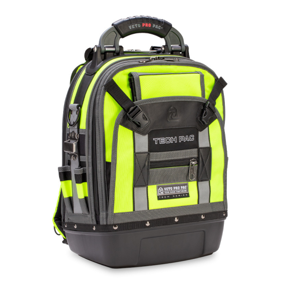 Veto Pro Pac Sac à dos à outils Veto Tech Pac Jaune Haute Visibilité (AX3515) Veto Pro Pac Sac à dos à outils Veto Tech Pac Jaune Haute Visibilité (AX3515)