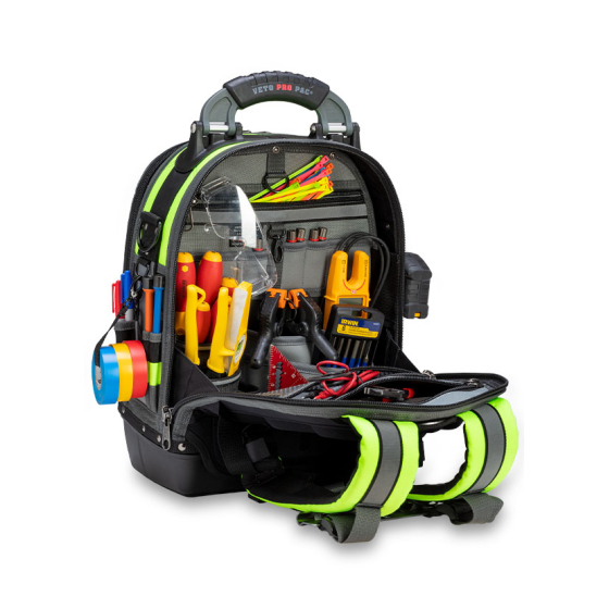 Veto Pro Pac Sac à dos à outils Veto Tech Pac Jaune Haute Visibilité (AX3515) Veto Pro Pac Sac à dos à outils Veto Tech Pac Jaune Haute Visibilité (AX3515)