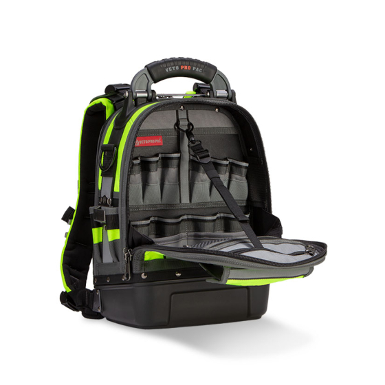 Veto Pro Pac Sac à dos à outils Veto Tech Pac MC Jaune Haute Visibilité (AX3615)
