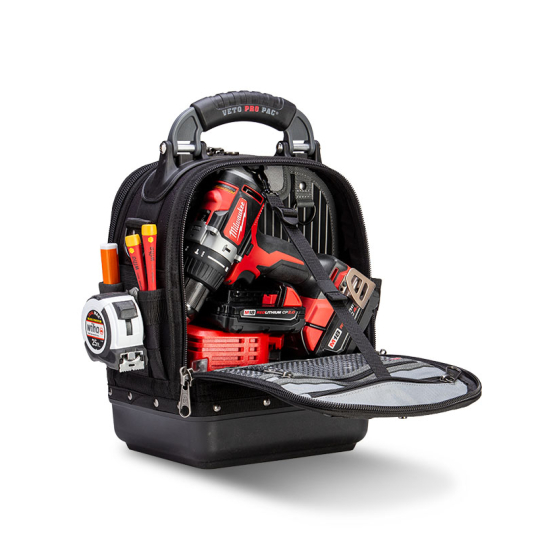 Veto Pro Pac Sac à outils ouvert compact Veto Tech MCT Blackout (AX3600) Veto Pro Pac Sac à outils ouvert compact Veto Tech MCT Blackout (AX3600)