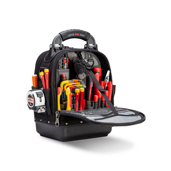 Veto Pro Pac Sac à outils ouvert compact Veto Tech MCT Blackout (AX3600) Veto Pro Pac Sac à outils ouvert compact Veto Tech MCT Blackout (AX3600)