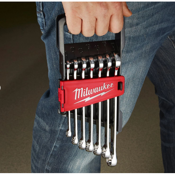 Milwaukee Set de 7 clés plates mixtes Max Bite (4932464257)