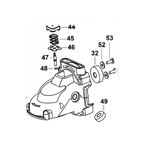 Dewalt 638002-00 Boite de Vitesse D28490, D28491, D28492, D28493