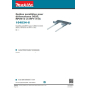 Makita Guides parallèles pour défonceuses 3620, RP0910 et RP1110C (164834-6)