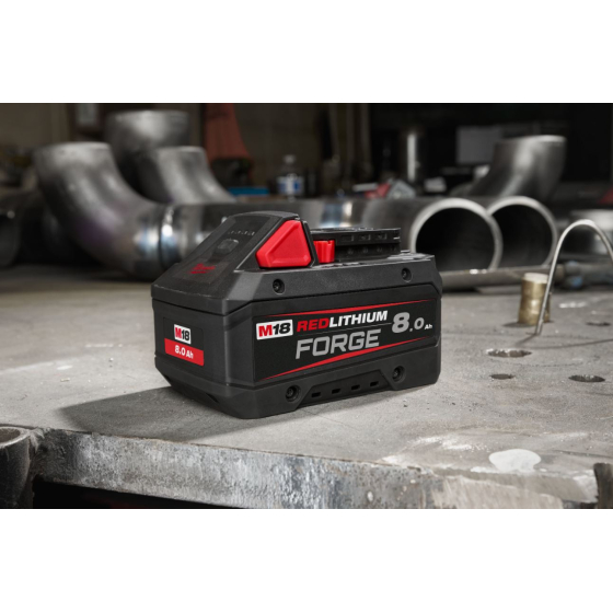 Milwaukee M18FB8 Batterie M18 FORGE 18V 8.0Ah Red Lithium-Ion (4932492131) Milwaukee M18FB8 Batterie M18 FORGE 18V 8.0Ah Red Lithium-Ion (4932492131)