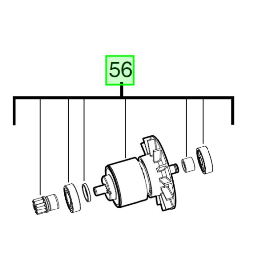 Milwaukee Induit pour perceuse M18BLDD2 & M18BLPD2 (4931466291) Milwaukee Induit pour perceuse M18BLDD2 & M18BLPD2 (4931466291)