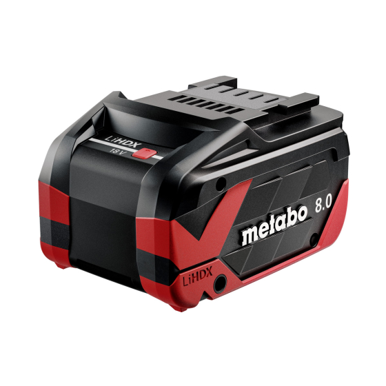 Metabo Batterie LiHDX 18V 8,0 Ah (624975000)