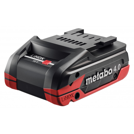 Metabo Batterie LiHDX 18V 4,0 Ah (624974000) Metabo Batterie LiHDX 18V 4,0 Ah (624974000)