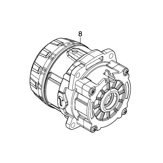 Makita Pignon complet pour perceuse DHP486 (122D48-7 - 122H10-6)