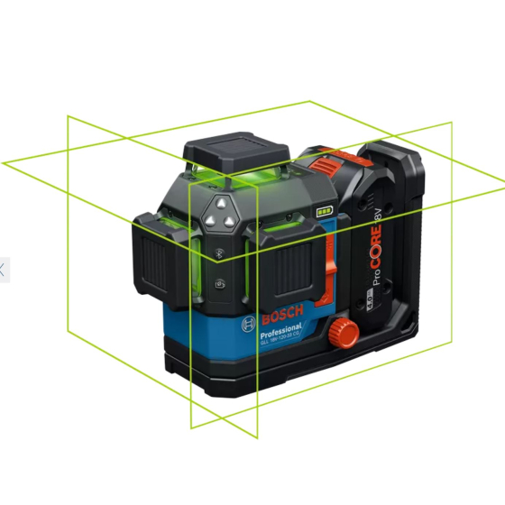 Bosch GLL 18V-120-33 CG Laser lignes Vert connectés 360° 1x4.0AH (0601065100) Bosch GLL 18V-120-33 CG Laser lignes Vert connectés 360° 1x4.0AH (0601065100)