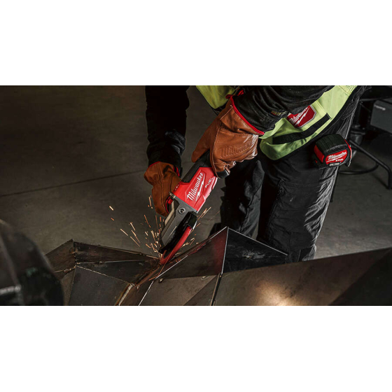 Milwaukee M18 FSAGF125XPDB-0X Meuleuse sans fil ø125mm Fuel 18V à tête plate (4933478439)