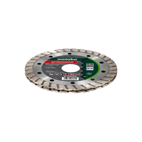 Metabo Meule de tronçonnage diamantée professional pour les joints 125x6x22,23mm (624304000)