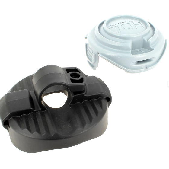 Black&Decker Ensemble couvercle de bobine pour coupe Bordure GL7033, GL8033, GL9035, GL933 (90592436)