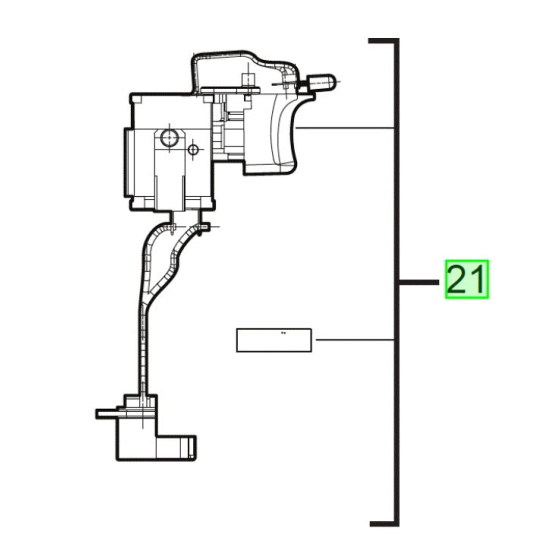 AEG Interrupteur pour perceuse BSB18C2XLI, BS18C2LI (4931465186)