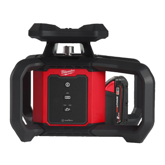 Milwaukee M18 RLOH600-201C Laser rotatif Horizontal 600m (4933493191) Milwaukee M18 RLOH600-201C Laser rotatif Horizontal 600m (4933493191)