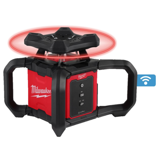 Milwaukee M18 RLOH600-201C Laser rotatif Horizontal 600m (4933493191) Milwaukee M18 RLOH600-201C Laser rotatif Horizontal 600m (4933493191)