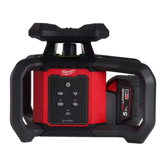 Milwaukee M18 RLOHVG300-501C Laser rotatif vert H/V 300m (4933493194) Milwaukee M18 RLOHVG300-501C Laser rotatif vert H/V 300m (4933493194)