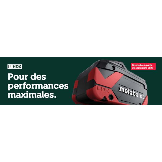 Metabo Batterie LiHDX 18V 4,0 Ah (624974000) Metabo Batterie LiHDX 18V 4,0 Ah (624974000)