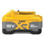 Nouvelle batterie 18V XR d'une capacité de 8Ah, référence DCB1880