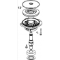 Dewalt 638003-00 S/E Palier Intermédiaire D28490, D28492