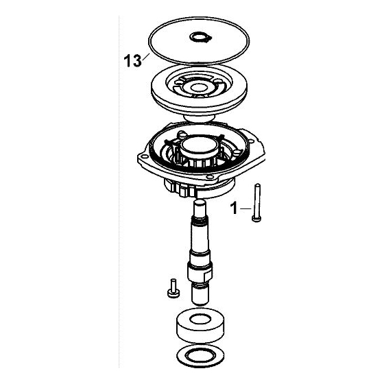 Dewalt 638003-00 S/E Palier Intermédiaire D28490, D28492 Dewalt 638003-00 S/E Palier Intermédiaire D28490, D28492