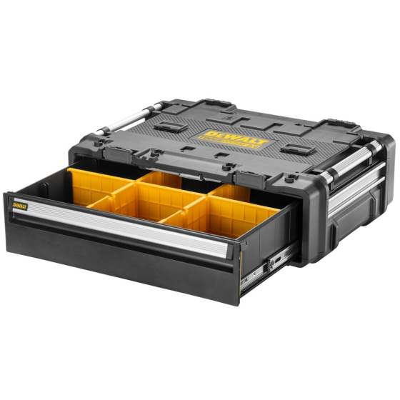 DeWalt DXL Coffret 1 tiroir TOUGHSYSTEM 2.0 (DWST08510-1) DeWalt DXL Coffret 1 tiroir TOUGHSYSTEM 2.0 (DWST08510-1)