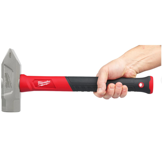Milwaukee Marteau de serrurier 1,8Kg avec Poignée en fibre de verre (4932498308)