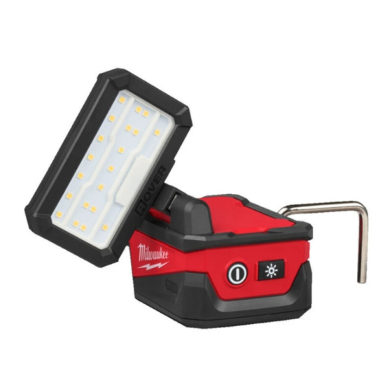 Milwaukee M18 ALIS-0 Projecteur de chantier compacte LED 18V 1000 Lumens (4933498148)