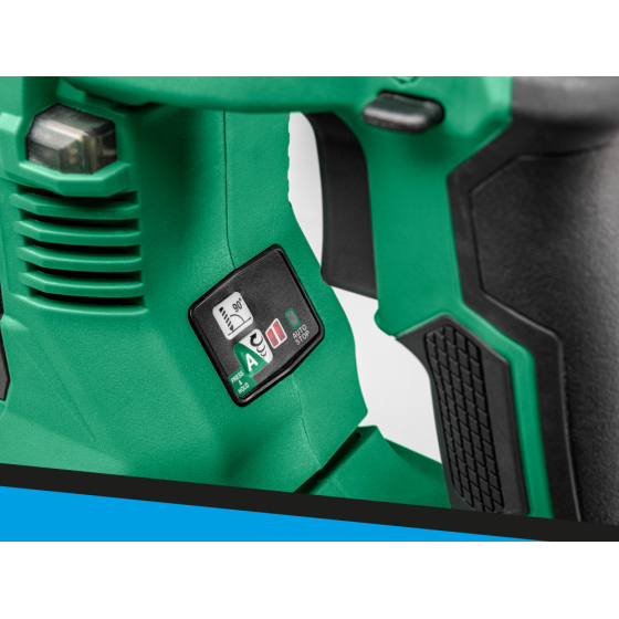 Hikoki DH3628DAW2Z Perforateur, burineur SDS+ 36V 3,2J Brushless avec coffret de transport