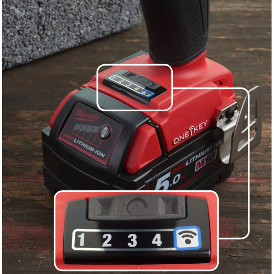 Milwaukee M18 ONEFHIWF12-0 Boulonneuse 1/2 à choc 18V FUEL One-Key (4933499163)