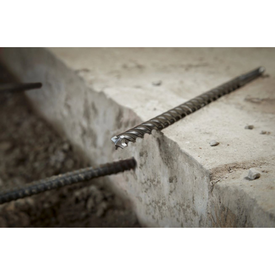 Milwaukee Coffret de 5 Forets béton 4 taillants pour perforateur SDS-plus (4932498297) Milwaukee Coffret de 5 Forets béton 4 taillants pour perforateur SDS-plus (4932498297)