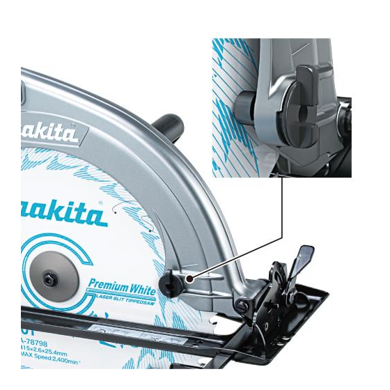 Makita HS013GZ Scie circulaire XGT Ø 415mm 40V max Li-Ion (Machine seule)