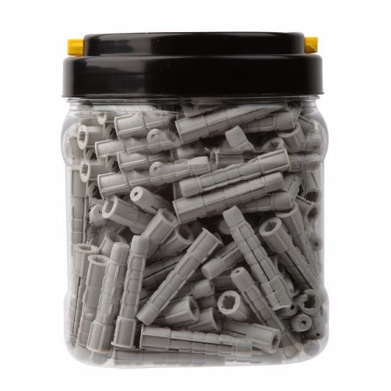 DIAGER Bidon de 350 Chevilles Nylon multimatériaux M6x50
