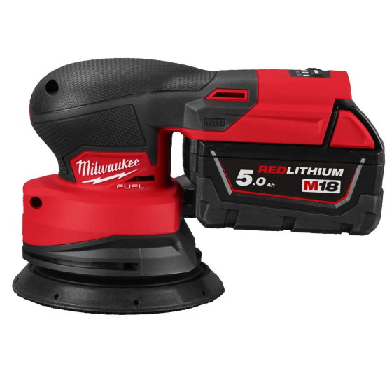 Milwaukee M18 FROS125-502X Ponceuse orbital excentrique 125mm FUEL 2x5.0Ah (4933498254)