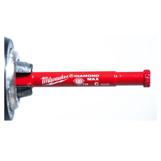 Milwaukee Foret Diamants Max ø6mm (1/4") (4932498342) Milwaukee Foret Diamants Max ø6mm (1/4") (4932498342)
