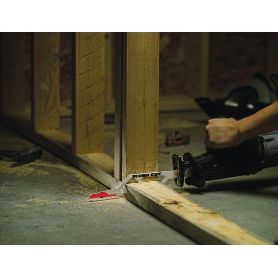 Milwaukee Lame de scie sabre Flush Cut pour des coupes à ras (48001600) Milwaukee Lame de scie sabre Flush Cut pour des coupes à ras (48001600)