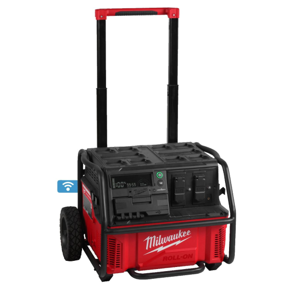 Milwaukee IRPSUOP2500 Générateur électrique mobile Roll-On 7200 - 3600W 2,5Kwh (4933492133)