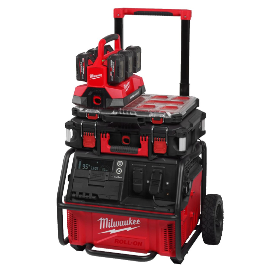 Milwaukee IRPSUOP2500 Générateur électrique mobile Roll-On 7200 - 3600W 2,5Kwh (4933492133)