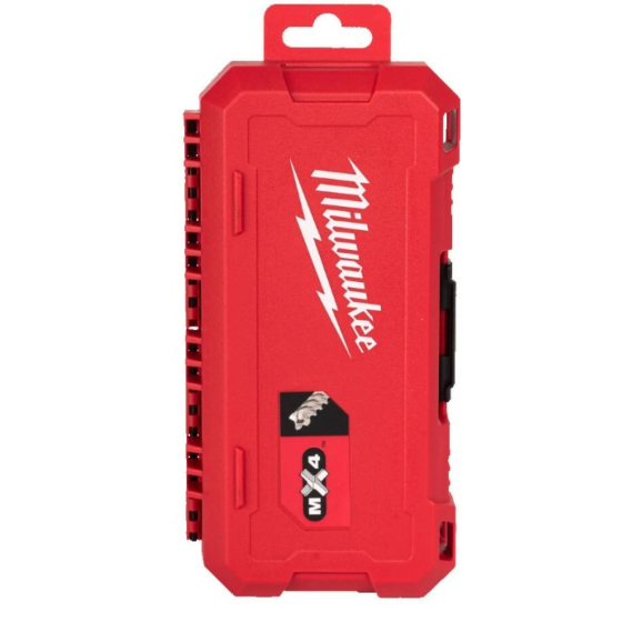 Milwaukee Coffret de 10 Forets béton 4 taillants MX4 pour perforateur SDS-plus (4932492115) Milwaukee Coffret de 10 Forets béton 4 taillants MX4 pour perforateur SDS-plus (4932492115)