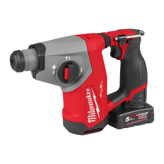 Milwaukee M12 FHAC16-502X Perforateur, burineur 12V SDS+ 2x5Ah (4933499185)