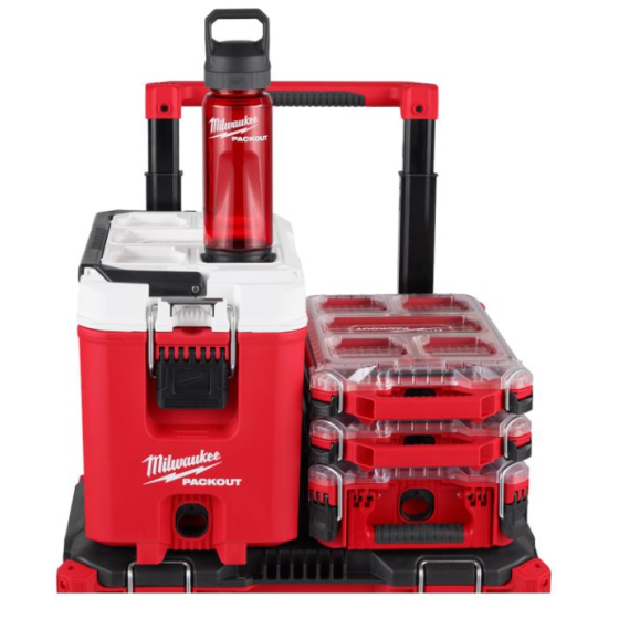 Milwaukee Bouteille en plastique Packout 740ml Rouge (4932498636)