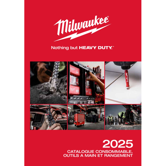 Milwaukee Catalogue consommable & outils à main et rangement 2025